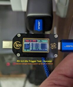 UGREEN 30W USB C Charger, Nexode Foldable GaN PPS Compact Fast Wall Charger Block, USB-C Power Adapter for iPhone 15 Pro Max/14/13, Galaxy S23 (Black) Black 59 51MtsNf922L