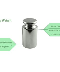 AMERICAN WEIGH SCALES Calibration Weight for AWS Digital Scale, Carbon Steel, 500G - (Chrome Finish) 500 Gram 7 51My6QhOamL