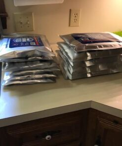 Cooler Shock Ice Packs for Cooler, Strong, Reusable, Premium Ice Pack and Lunch Cooler Set for Long Term Use, Cools Faster Than Ice, 3 Pack 35 51N 3mgZL