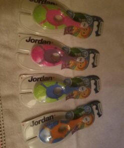 Jordan* ® | Step 1 Baby Toothbrush | 0-2 Years, Soft Bristles, BPA Free | 4 Pack 31 51N0V16w6lL