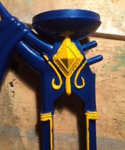 Zelda Link Master Sword Twilight Princess Fantasy Sword with Plaque - Blue (Blue) 63 51N2m7GZNuL