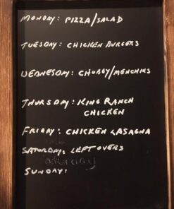 HBCY Creations Rustic Torched Wood Tabletop Chalkboard with Legs/Vintage Wedding Table Sign/Small Kitchen Countertop Memo Board/Antique Wooden Frame (9.5” x 14” Inches) (Torched Brown) 2- Torched Brown 9.5" x 14" 37 51N37yjrvEL