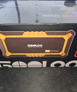 GOOLOO New GP2000 Jump Starter 2000A Car Starter Battery Pack (Up to 8.0L Gas, 6.0L Diesel Engine),12V Car Battery Charger Jumper Starter, Supersafe Portable Lithium Jump Box with USB Quick Charge yellow 39 51N64Nvep0L