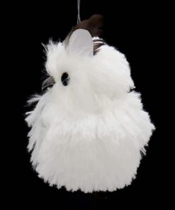 Kurt Adler C2289 5.1" Silver Hanging Owl Christmas Ornament 2 Assorted 27 51N8b d8L