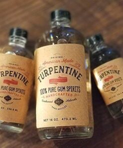 100% Natural Pure Gum Spirits of Turpentine 4 Ounce Bottle 20 51NAqHYh8WL