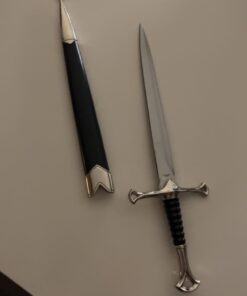 13.5" KING ARTHUR MEDIEVAL Historical SHORT SWORD DAGGER Knife Scabbard + SHEATH 22 51NEZsRr9wL