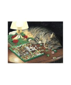 SUNSOUT INC - Piece-ful Slumber - 500 pc Jigsaw Puzzle by Artist: Avril Haynes - Finished Size 18" x 24" - MPN# 59621 11 51NJvRmGK6L