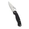 Spyderco Para Military 2 Signature Knife with 3.42" CPM S45VN Steel Blade and Durable G-10 Handle - PlainEdge - C81GP2 Black Handle - Stainless Steel Blade 63 51NJzagcNZL