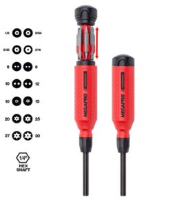 ORIGINAL TAMPERPROOF 15-IN-1 MULTI-BIT SCREWDRIVER 11 51NM5ctWykL