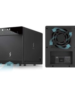 Mediasonic USB 3.2 4 Bay 3.5” SATA Hard Drive Enclosure – USB 3.2 Gen 2 10Gbps Type C | USB-C (HF7-SU31C) Support 18TB HDD HF7-SU31C 30 51NP4WbnkZL