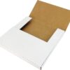 (100) White Vinyl Record LP Shipping Mailer Boxes - Holds 1 to 3 12" Records - Adjustable Height - STRONG 200# Test Cardboard #12BC01VDWH 4 51NbUuOLYjL