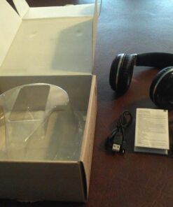 Bluedio V5.0 Bluetooth Headphones Over Ear, Wireless Bluetooth On-Ear Stereo Earphones Noise Cancelling, Soft Memory-Protein Earmuffs, w/Mic (Black) Black 51 51NfjnpzGeL