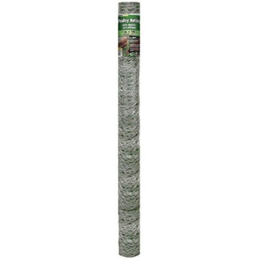 Mat 308498B 72-Inch by 150-Feet 2-Inch Mesh Galvanized Poultry Netting