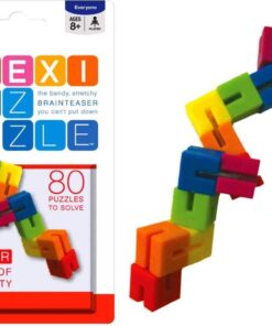 Brainwright Flexi Puzzle Multi-colored, 5" 8 51NjAWBI WL