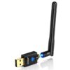 EDUP AC600M USB WiFi Adapter for PC, Wireless USB Network Adapters Dual Band 2.4G/5.8Ghz Wi-Fi Dongle with Antenna for Laptop Desktop Compatible Windows 10/11/8.1/8/7/XP/Vista/Mac OS X 10.6~10.15.3 24 51NjIFn5qoL