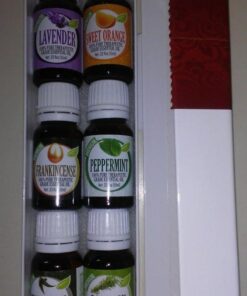 Aromatherapy Top 6-100% Pure Therapeutic Grade Basic Sampler Essential Oil Gift Set- 6/10 ml Kit Classic Aromatherpy Sets 0.33 Fl Oz (Pack of 6) 20 51NmIKUoqL