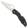 Spyderco Byrd Lightweight Knife with Stainless Steel Blade and High Performance FRN Handle One Size MEADOWLARK 2 - Black