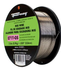 Forney 42300 Flux Core Mig Wire, Mild Steel E71TGS.030-Diameter, 2-Pound Spool, Silver, Pack of 1 welder with wire 23 51NpDxXAEwL