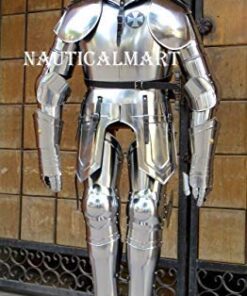 NauticalMart Medieval Knight Suit of Armor 15th Century Combat Full Body Armour shield 4 51NvOp0XjaL
