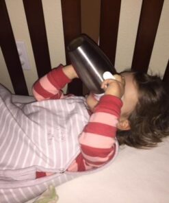 Munchkin® Miracle® 360 Toddler Sippy Cup, Spill Proof, 10 Ounce, Stainless Steel, Green 34 51Nvy35DWL