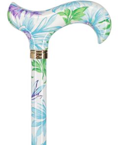 Royal RC Canes Walking Sticks for Men and Women - Stylish Designer Fashionable Adjustable Derby Canes - Lightweight Aluminum Cool Walking Stick - Portable 5-Level Height Folding Walking Canes Heavenly Gardens Attractive 9 51O02iJOUL