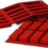 Silikomart Silicone Classic Collection Mold Shapes, Rectangle Cake 3 51O2Cv6FEL
