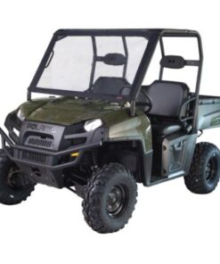 Classic Accessories QuadGear UTV Front/Rear Windshield, Fits Polaris Ranger '02 - '08 models, Black Fits Polaris Ranger '02-'08 models 15 51O4OUmqGZL