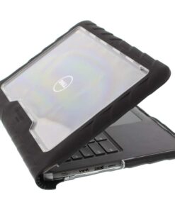 Alternative view of GumDrop DropTech Case Designed for Dell Latitude 3380 13 Inch Laptop for K-12 Student, Teachers, Kids - Black, Rugged, Shock Absorbing, Extreme Drop Protection
