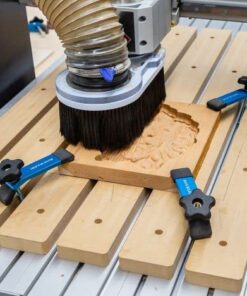 Rockler Hold Down Clamp, (5-1/2''L x 1-1/8'' W) - Drill Press Clamp is for Workbenches, Jigs, or Machine Tables w/T Track Accessories – Clamps Ideal for Soft Woods, Pre-finished Panels, & More 9 51O90EenwML