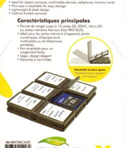 XIT XTMCASE 12 Piece SD/SDHC Memory Card Hard Plastic Case 42 51ODqBDcdHL