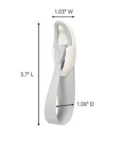 Alternative view of Command 17304 Organizer, 2 (17304-ES) Medium Cord Bundler, White, 2 Count