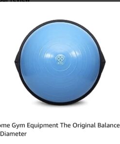 Bosu Home Gym Equipment The Original Balance Trainer 26 Inch Diameter Light Blue/Black 29 51OL cYSufL