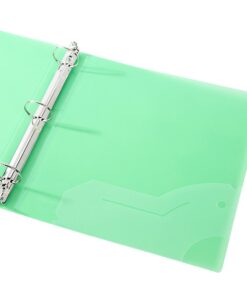 Filexec 3 Ring Binder, 1.5 Inch Capacity, Frosted, Letter Size (Pack of 6), Blueberry, Strawberry, Grape, Lemon, Lime, Tangerine (50160-6493) 15 51OLfz KIEL