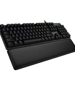 Alternative view of Logitech G513 RGB Backlit Mechanical Gaming Keyboard with GX Blue Clicky Key Switches (Carbon)