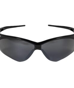 KleenGuard™ V30 Nemesis™ Safety Glasses (25688), with Mirror Coating, Smoke Lenses, Black Frame, Unisex Sunglasses for Men and Women (Qty 12) 14 51OZj8aRIL