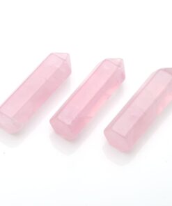 CrystalTears 5pcs Healing Crystal Single Point Wand Natural Gemstone Polished Tumbled Stone Decor-35mm 5pcs-35mm 11 51Oaeg7fwTL