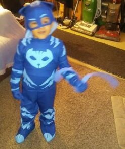 Disguise Catboy Deluxe Toddler PJ Masks Costume Large (4-6) Blue 29 51OldijHTuL