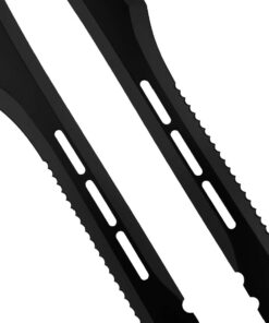 Tactical Master 27" Twin Tactical Machete 2 Pcs Set, Ninja Sword, Full Tang Katana Twin Sword. for Collection, Gift, Camping, Outdoor Sports Black 13 51OmaHGd5CL