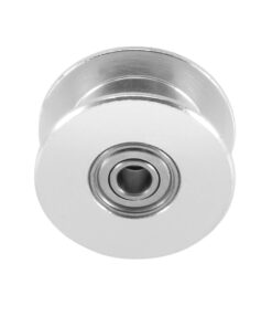 uxcell Aluminum 3mm Bore Toothless Timing Belt Pulley with Ball Bearing 10 51OmdujHzLL