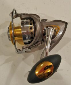 PLUSINNO HongYing Series Fishing Reels Spinning Freshwater Saltwater with 5.2:1 Gear Ratio Metal Body Left/Right Interchangeable Collapsible Handle Spinning Fishing Reel HA3000 Fishing Reel 33 51OnSF BhL