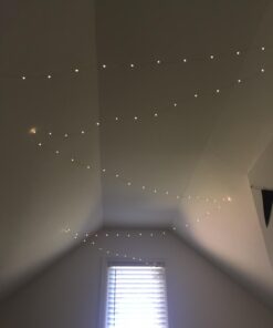 TingMiao Fairy Lights 33ft 100 LED String Lights Battery Operated with Remote Waterproof Copper Wire Lights for Indoor Decorative Lights Warm White 35 51Oqnx36N4L