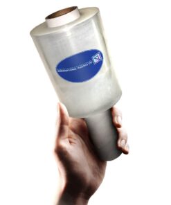 12 Pack International Plastics Co. Industrial Mini Stretch Film Wrap with Handle 5" 1000 ft Pallet Wrap Moving Supplies Shrink Wrap Cling Packaging Heavy Duty 12 Pack Clear 9 51OqpVMC2dL