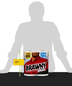 Brawny Paper Towels, 16 XL Rolls, Pick-A-Size, White, 16 = 32 Regular Rolls 8 Rolls (Pack of 2) 34 51OrazjILJL