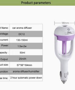 MIGHTYDUTY Car Humidifier Aromatherapy Essential Oil Diffuser Freshener Diffuser Green 17 51Os0fVAtFL