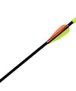 GPP 28-inches Fiberglass Archery Target Arrows - Practice Arrow or Youth Arrow for Recurve Bow 12 Black Arrows 16 51Os6AVL kL