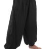 Dress Like A Pirate Ren Fair LARP Pants Elastic/Drawstring Waist Button Cuffs (S/M, Black) 6 51OsrmQTkGL 1