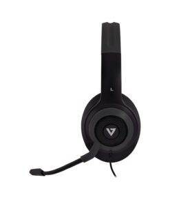 V7 Premium Over-Ear Stereo Headset, Boom Mic, PC, Mac, Tablets, Laptop Computer, Gaming, Video Conferencing, 3.5mm, USB 10 51Ow3kebn7L