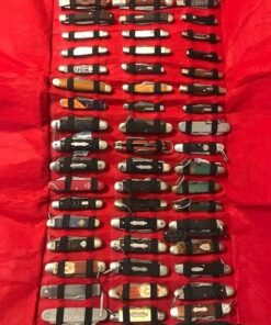 UNITED CUTLERY Large Knife Roll - PVC Exterior, Felt Interior, Carrying Handle, Holds Up to 50 Knives of Different Sizes, Quick-Release Buckle Straps 22 51OzRH7cnsL