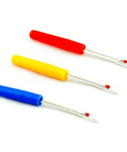 uxcell 6 Pcs Green Yellow Red Plastic Handle Sewing Stitch Thread Unpicker Seam Ripper 7 51P 7MZeDyL