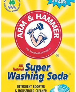 Laundry Soap Kit - Fels Naptha 4 bars, 20 Mule Team Borax Natural Laundry Booster, & Arm & Hammer Super Washing Soda 10 51P1Qhg7N2L